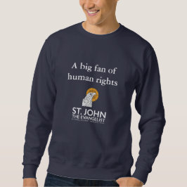 Sudadera Un gran fan de los derechos humanos