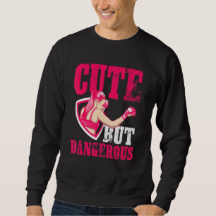 Sudadera Un Guay Y Un Chica De Boxeo Maravilloso Pero Pelig