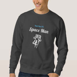 Sudadera Un hombre real del espacio del CO.