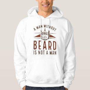 Sudadera Un Hombre Sin Barba No Es Un Hombre