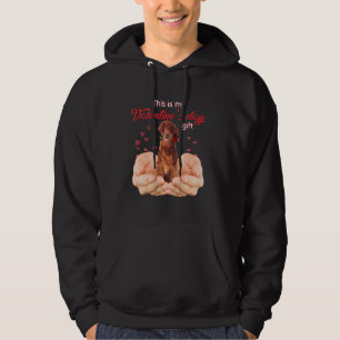 Sudadera Un Irlandés Aburrido Este Es Mi Pajam De San Valen