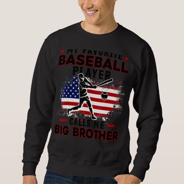 Sudadera Un jugador favorito de béisbol me llama Gran Herma (Anverso)