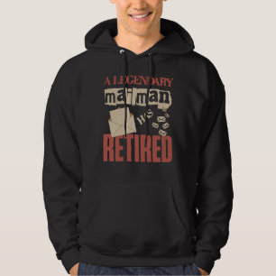 Sudadera Un legendario Mailman ha retirado a trabajador pos
