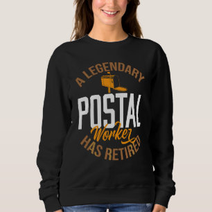 Sudadera Un legendario trabajador postal ha retirado su tra