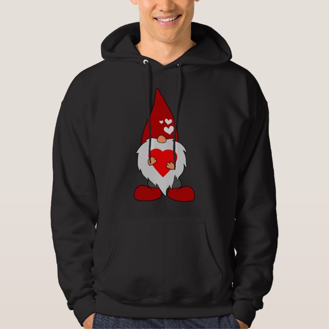 Sudadera Un lindo Día de San Valentín navideño con amor roj (Anverso)