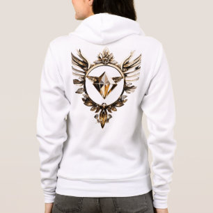 Sudadera Un logotipo en forma de monograma con las iniciale