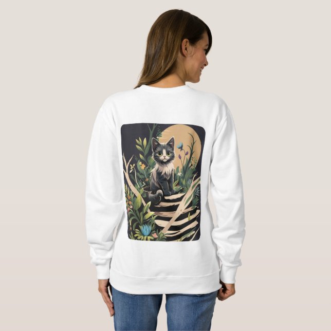 Sudadera Un lugar desconocido (Reverso completo)