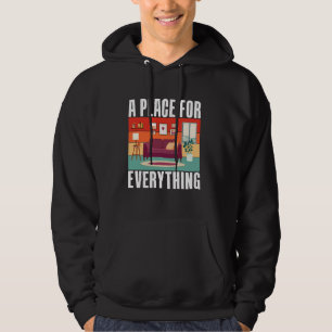 Sudadera Un lugar para todo el organizador