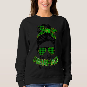 Sudadera Un Lujoso Técnico De Farmacia St Patrick S Day Mes