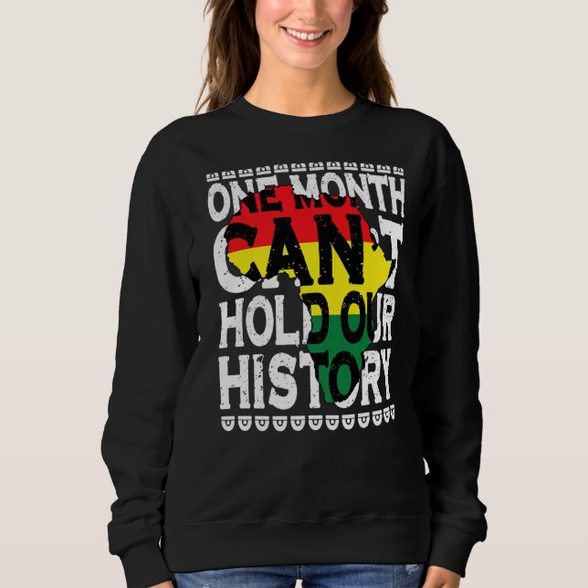 Sudadera Un Mes No Puede Sostener Nuestra Historia Mon De H (Anverso)