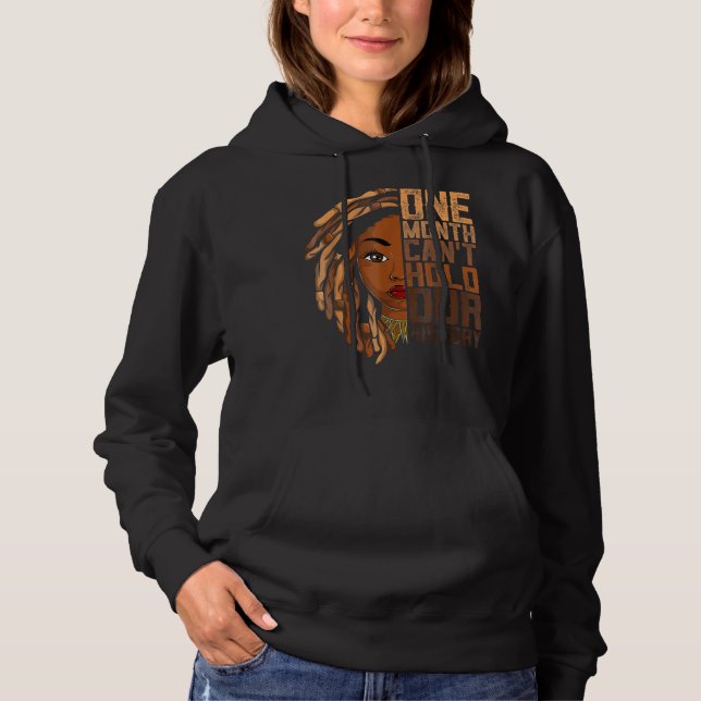 Sudadera Un Mes No Puede Sostener Nuestro Aparato De Histor (Anverso)
