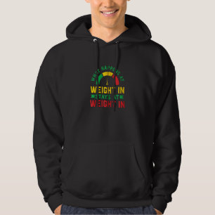 Sudadera Un Mundo Gracioso De Pérdida De Peso Pesos De Relo