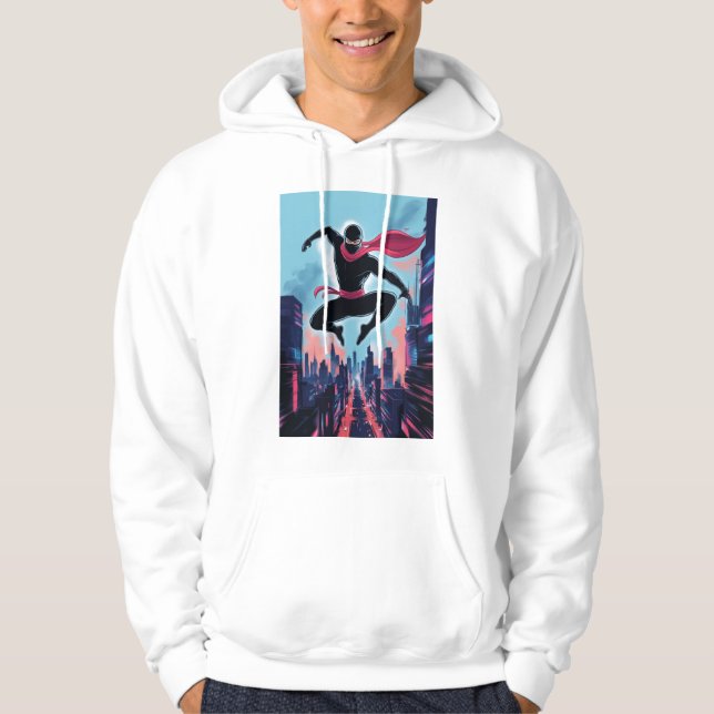 Sudadera Un ninja enmascarado (Anverso)