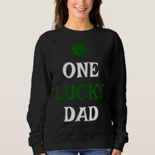 Sudadera Un padre afortunado, el día de San Patricio, papi 