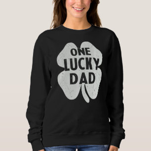 Sudadera Un padre afortunado, el día de San Patricio, papi 