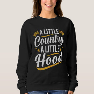 Sudadera Un País Pequeño Un Poco De Música Hood Gráfico