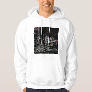 Sudadera Un paisaje colorido en Manhattan