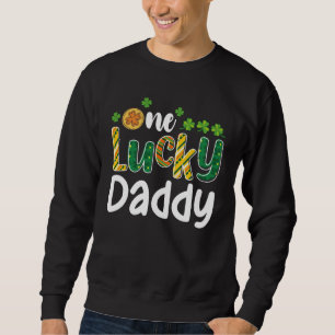 Sudadera Un Papá Afortunado Familia Combinada Día de San Pa