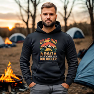 Sudadera Un papá campestre como un papá normal pero retro m