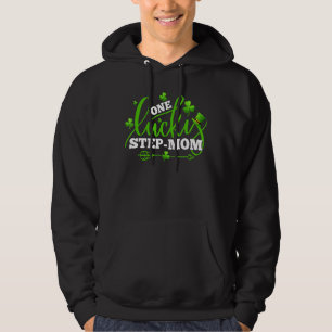 Sudadera Un paso afortunado mamá Shamrock St Patricks Day F
