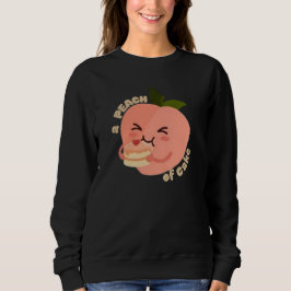 Sudadera Un pastel de melocotón