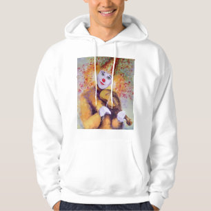 Sudadera Un payaso dulce tocando el violín