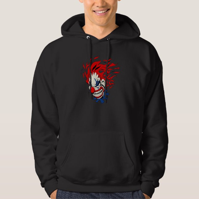 Sudadera Un Payaso Loco (Anverso)