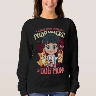 Sudadera Un Poco Ocupado Como Farmacéutico Pena Al Dr.