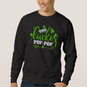 Sudadera Un pop afortunado Shamrock St Patricks Day Fiesta