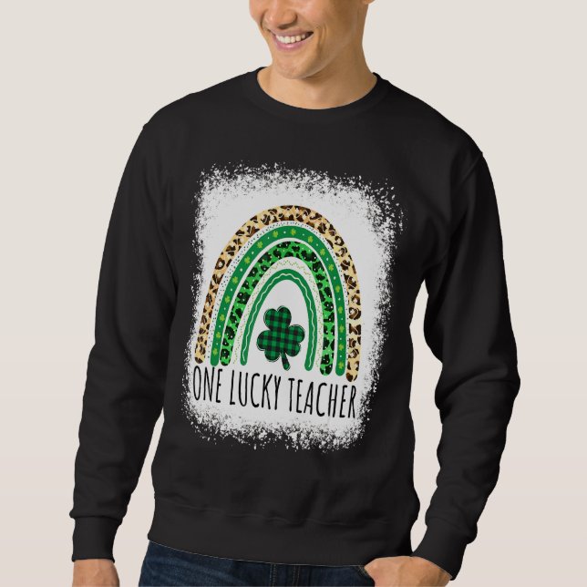 Sudadera Un profesor afortunado (Anverso)