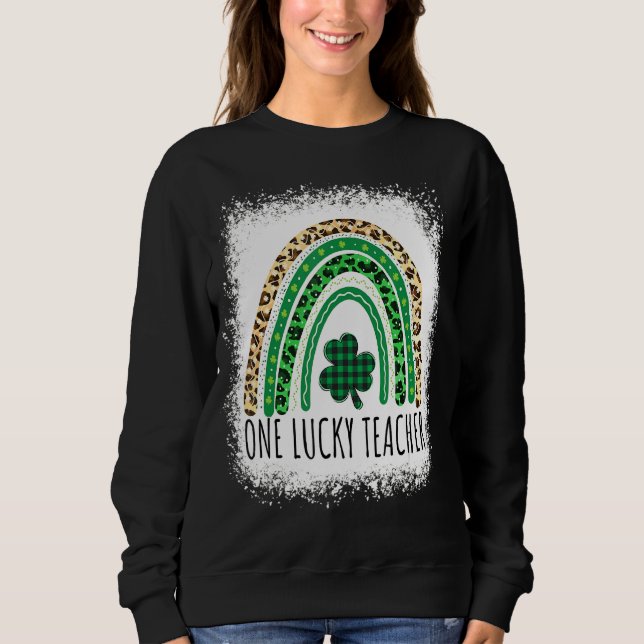 Sudadera Un profesor afortunado (Anverso)