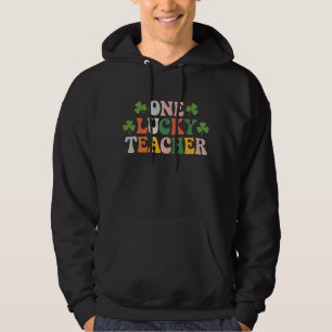 Sudadera Un profesor afortunado enseñando el Día de San Pat