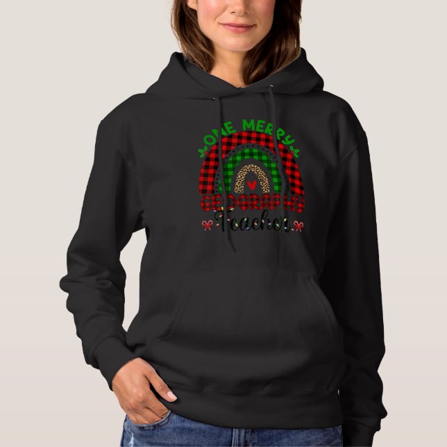 Sudadera Un profesor de geografía de moras leopardo Buffal  (Anverso)