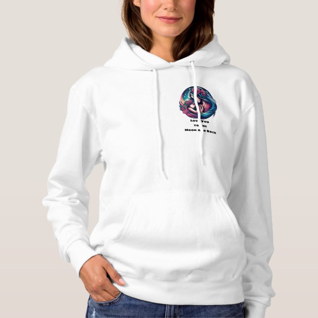 Sudadera Un regalo acogedor y sincero por el día de la madr (Anverso)