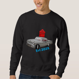 Sudadera Un regalo con un coche antiguo