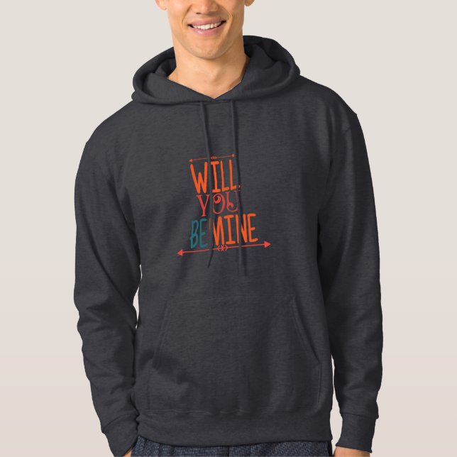 Sudadera Un regalo de pareja será mío (Anverso)