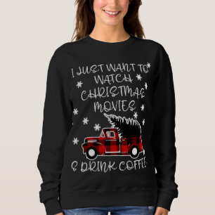 Sudadera Un regalo lindo para la película de Navidades aman