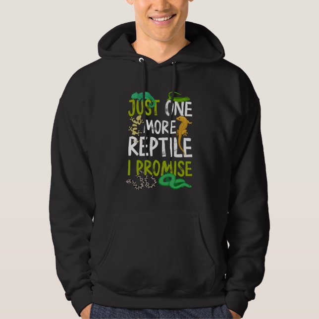 Sudadera Un Repticio Más Prometo A Snake Lizard Gecko (Anverso)