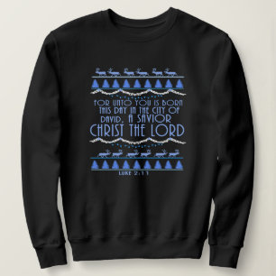 Sudadera Un Salvador Cristo El Señor Navidad