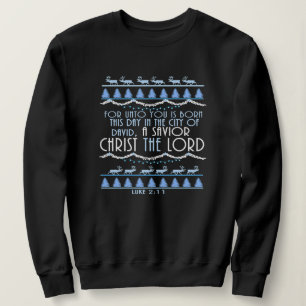 Sudadera Un Salvador Cristo El Señor Navidad