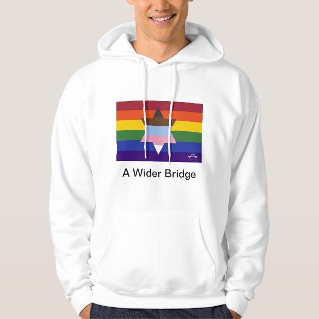 Sudadera Un sudadero con bandera de puente más amplio (Anverso)