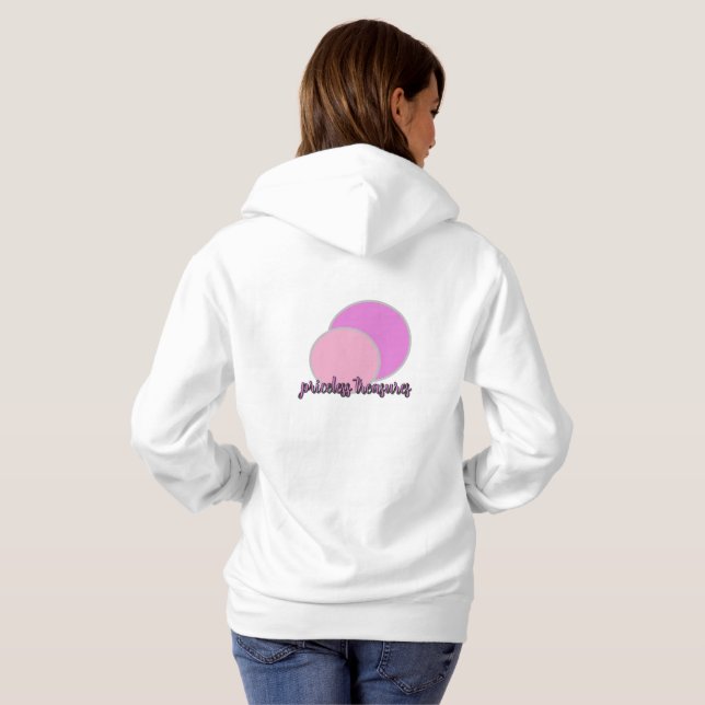 Sudadera Un tesoro sin precio (Reverso completo)