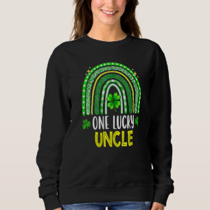 Sudadera Un tío afortunado Rainbow Saint Paddy Irish St Pat