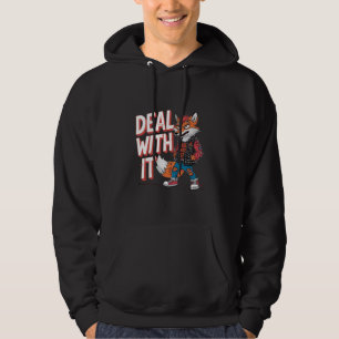 Sudadera Un zorro personalizado al estilo del punk Harajuku