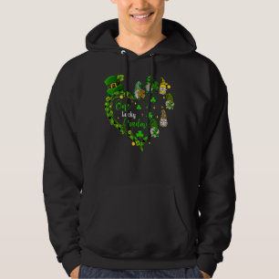 Sudadera Una abuela afortunada gana shamrock irlandés en Pa