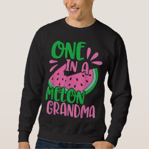 Sudadera Una Abuela Rosa De Melón