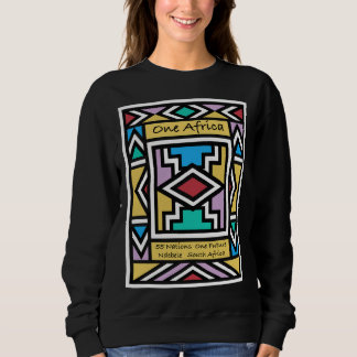 Sudadera Una África – Ndebele – Sudáfrica y Zimbabue -