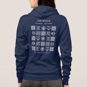 Sudadera Una África – Nsibidi – Nigeria y Camerún -