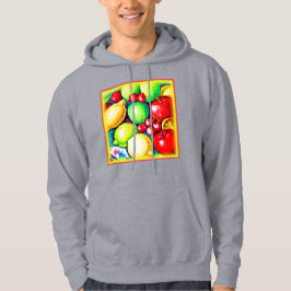 Sudadera Una Animada Pintura De Frutos. ¡Hazte con una en Z