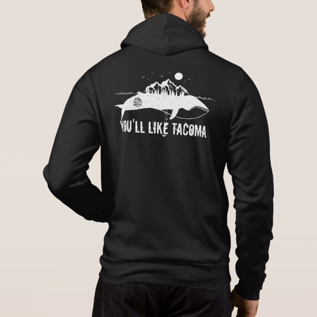 Sudadera Una ballena de un cuento (Reverso)